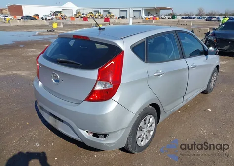 2016 Hyundai Accent Se из США, поврежденный, VIN KMHCT5AE3GU274027